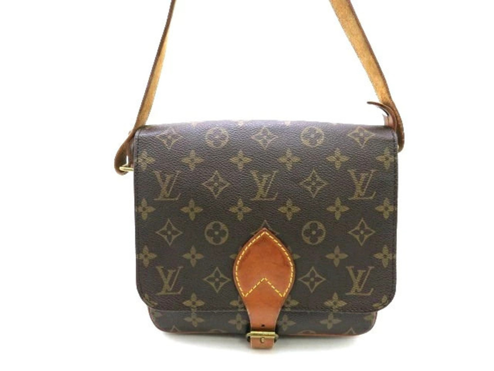LOUIS VUITTON Shoulder Bag Cartouchiere Monogram